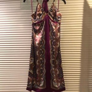 Nicole Miller satin dress